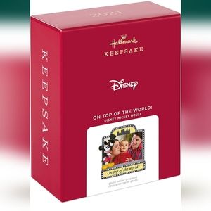 HALLMARK KEEPSAKE On Top of the World Photo Holder Ornament